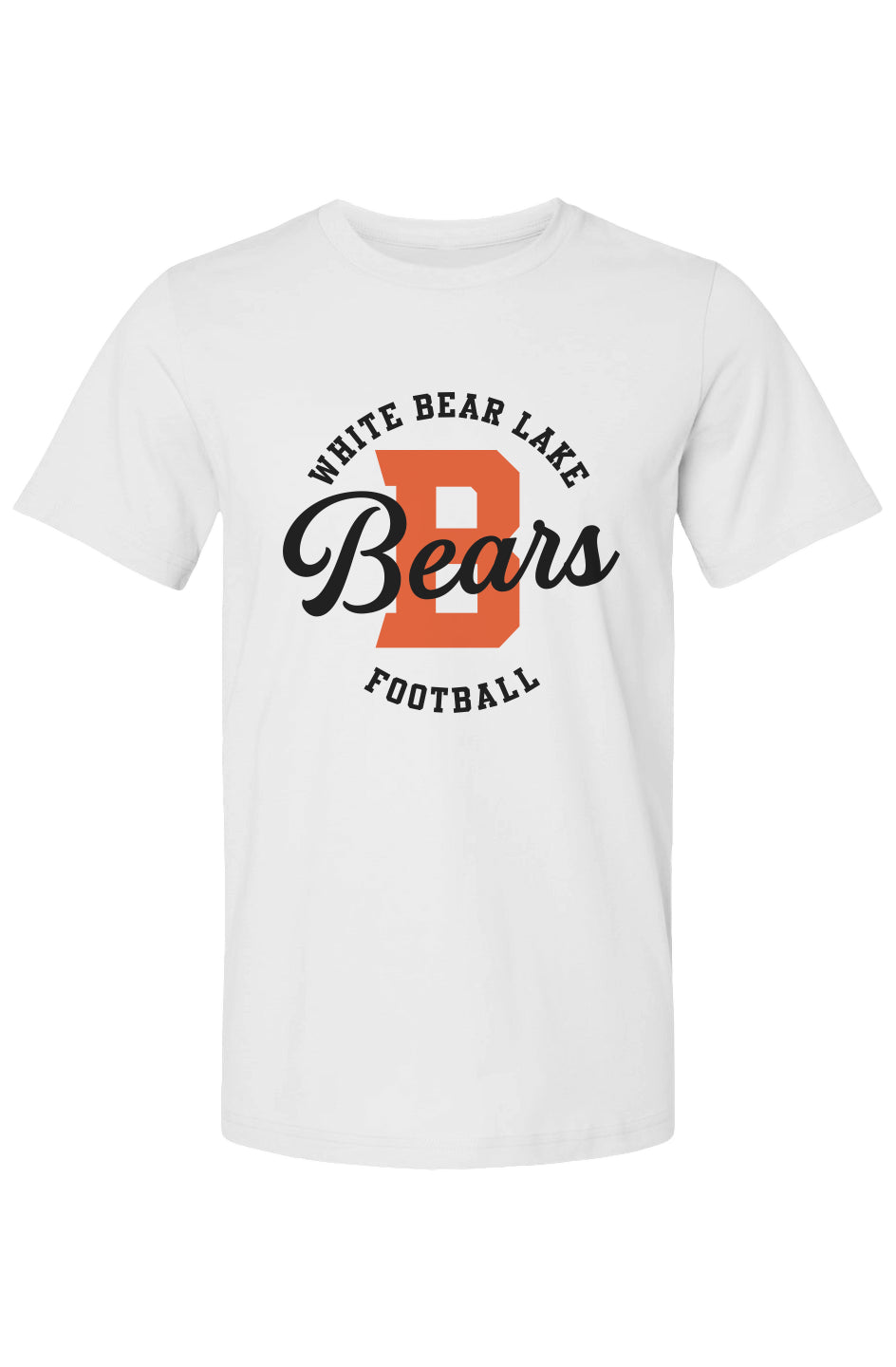 White Bear Lake Football Adult Jersey Cotton Tee