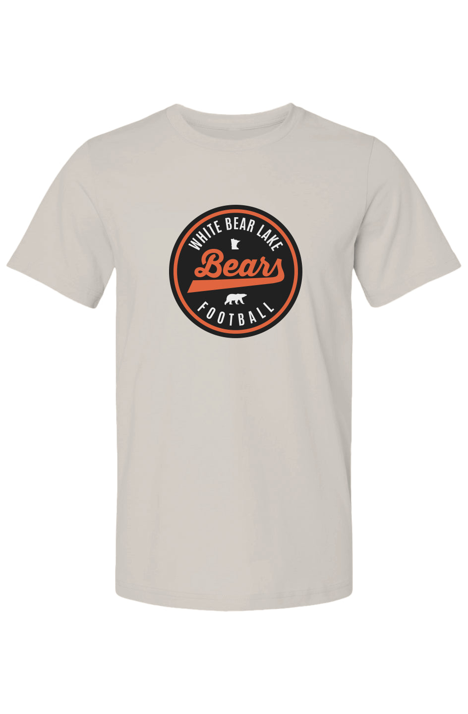 White Bear Lake Football Adult Jersey Cotton Tee