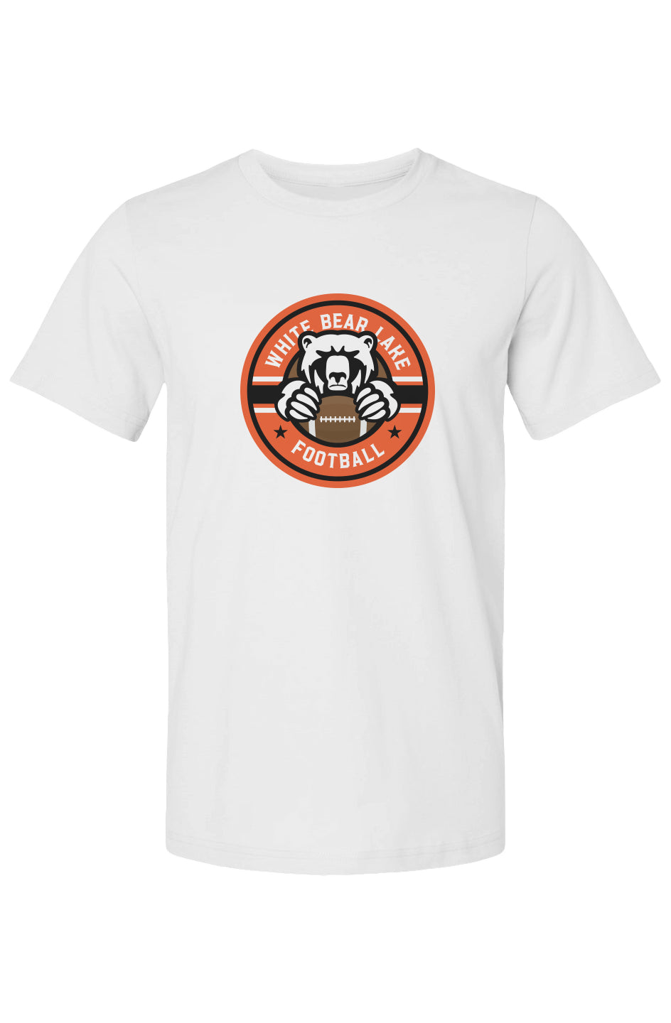 White Bear Lake Football Adult Jersey Cotton Tee