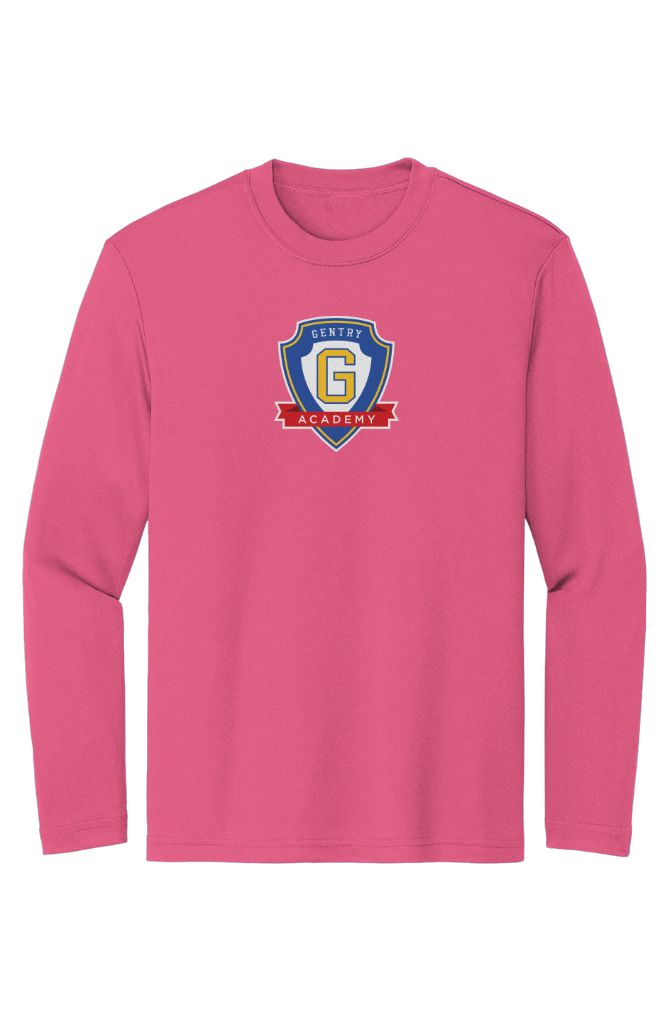 Gentry Academy Shield Sport-Tek Youth Long Sleeve Tee