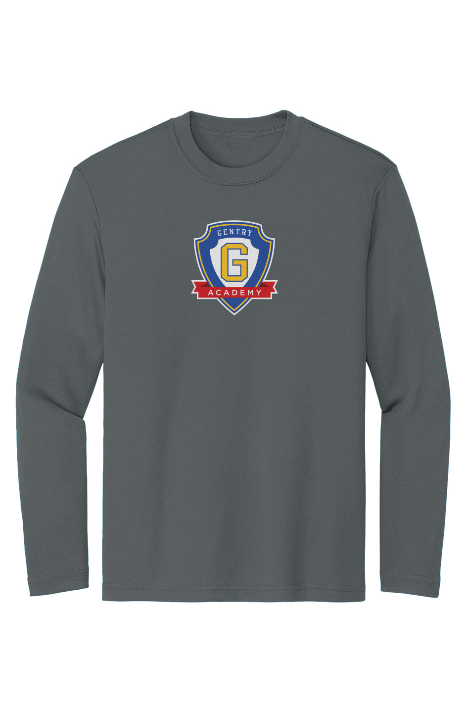 Gentry Academy Shield Sport-Tek Youth Long Sleeve Tee