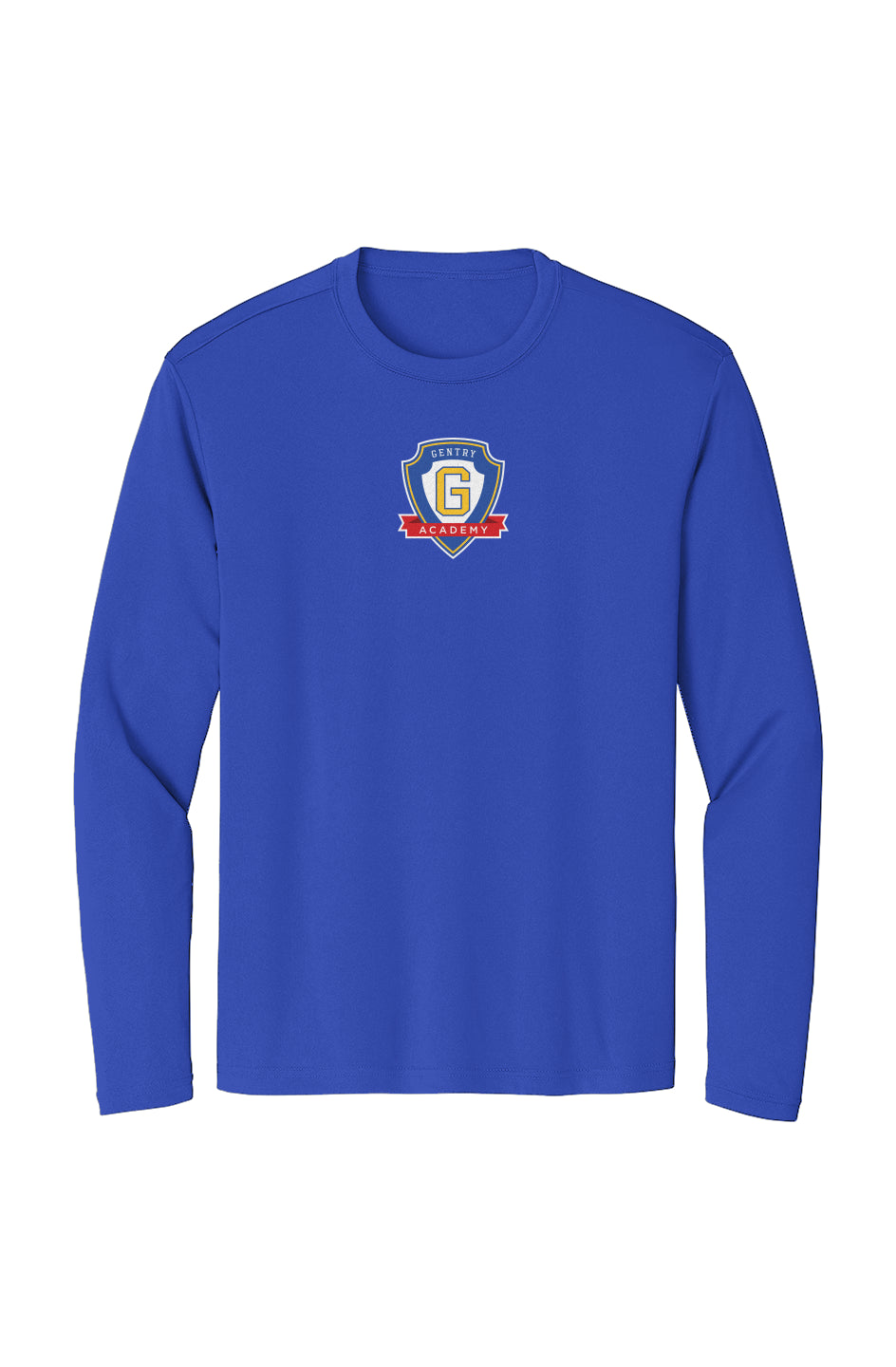 Gentry Academy Shield Sport-Tek Adult Long Sleeve Tee