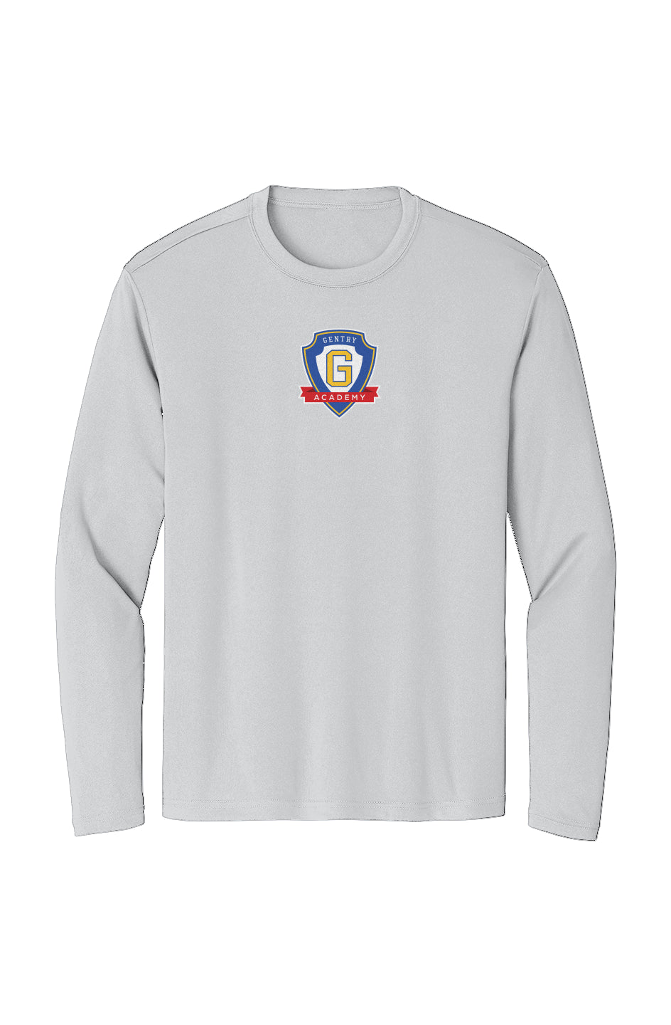Gentry Academy Shield Sport-Tek Adult Long Sleeve Tee