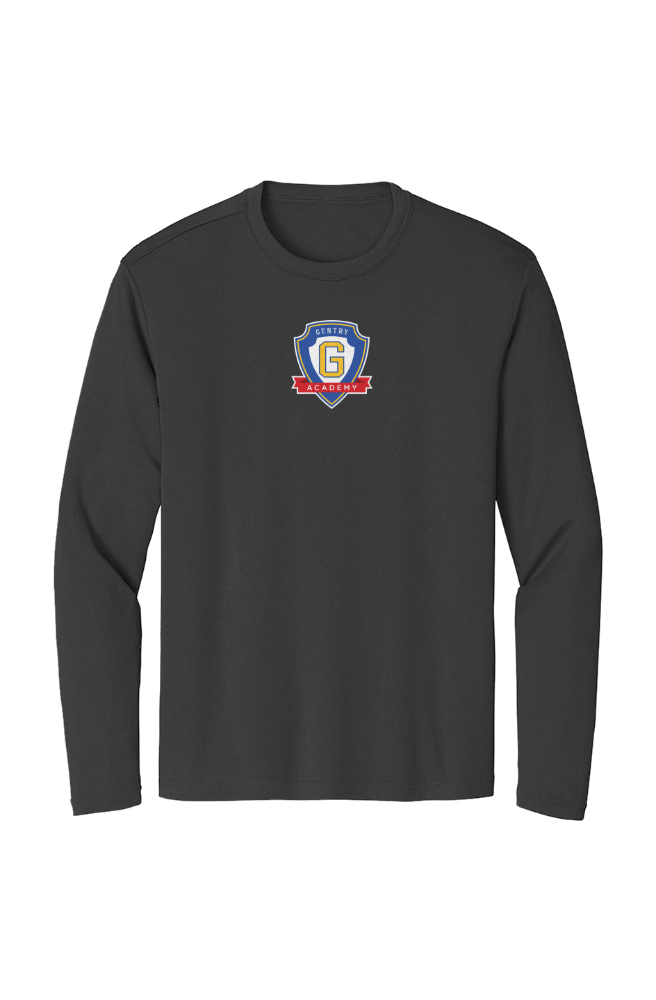 Gentry Academy Shield Sport-Tek Adult Long Sleeve Tee
