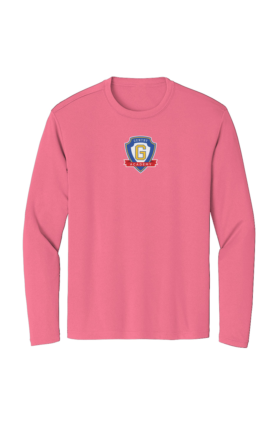 Gentry Academy Shield Sport-Tek Adult Long Sleeve Tee