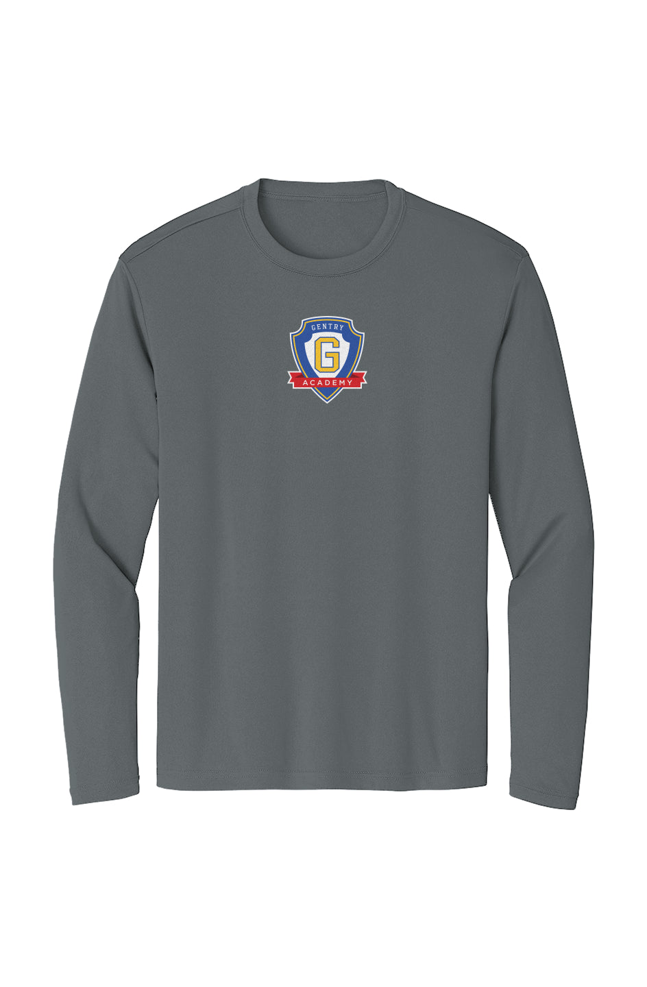Gentry Academy Shield Sport-Tek Adult Long Sleeve Tee