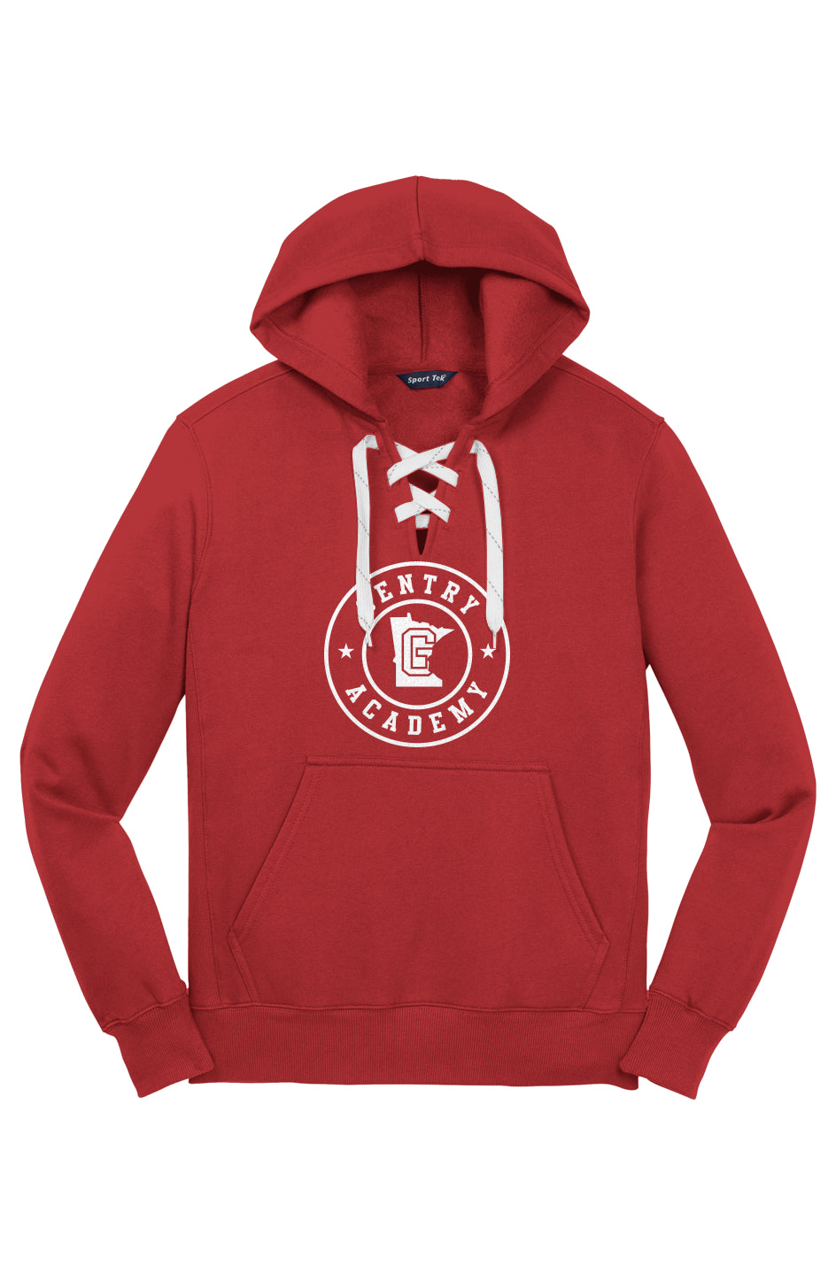 Gentry Academy Radial Lace Up Pullover Hoodie