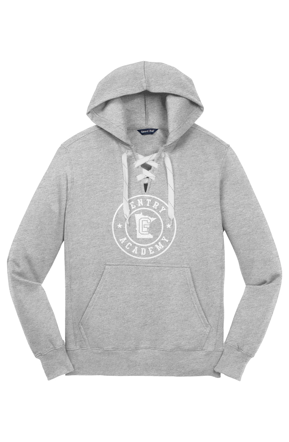 Gentry Academy Radial Lace Up Pullover Hoodie