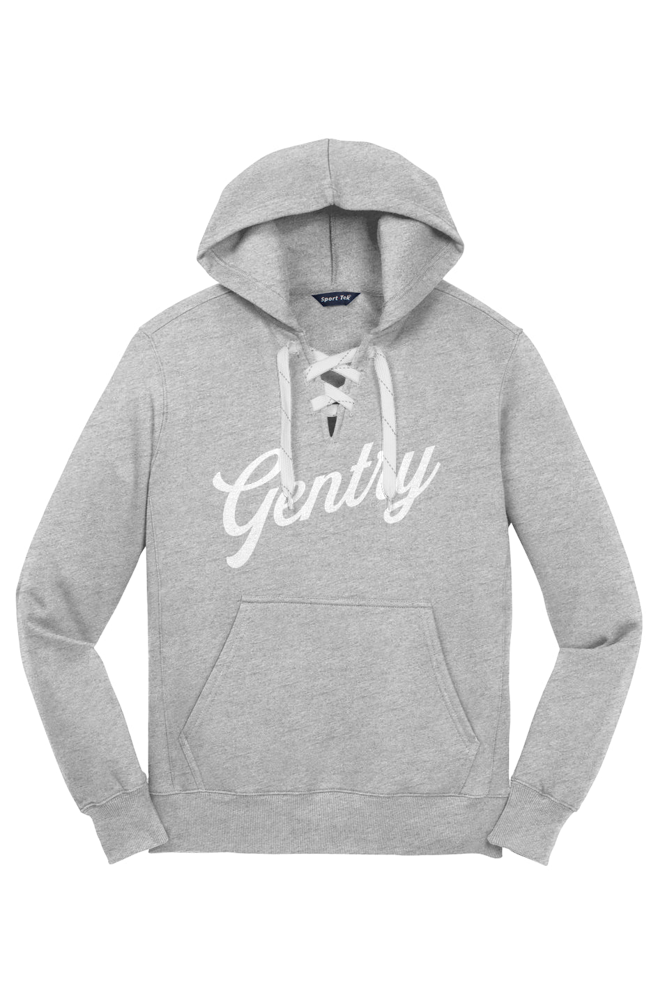 Gentry Academy Script Lace Up Pullover Hoodie