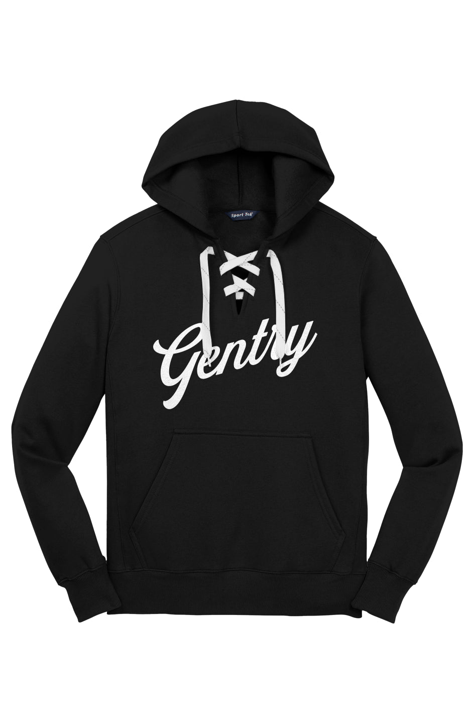 Gentry Academy Script Lace Up Pullover Hoodie