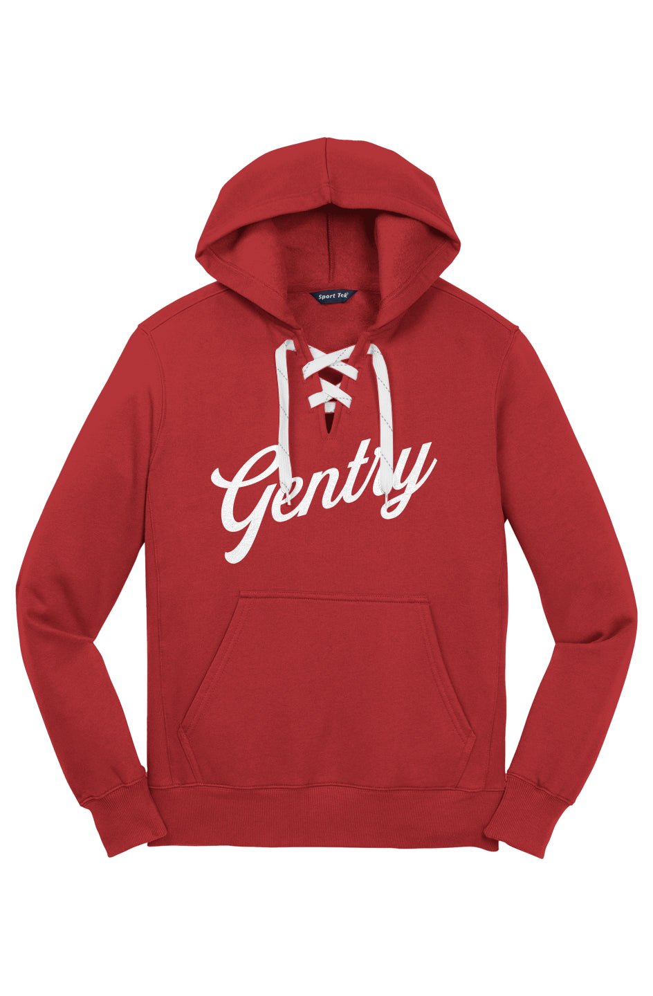 Gentry Academy Script Lace Up Pullover Hoodie