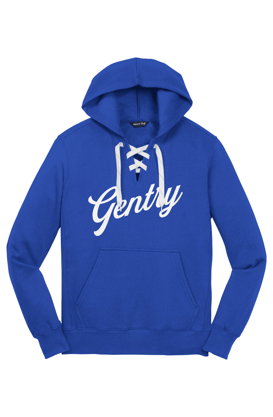 Gentry Academy Script Lace Up Pullover Hoodie