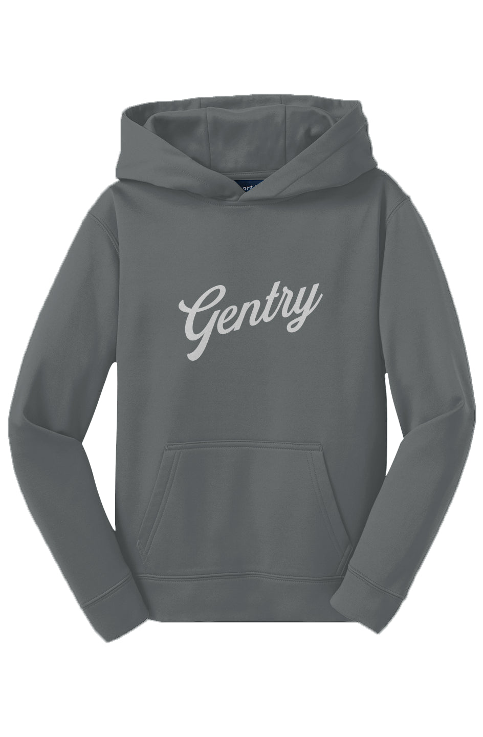 Gentry Academy Script Sport-Tek Youth Fleece Hoodie