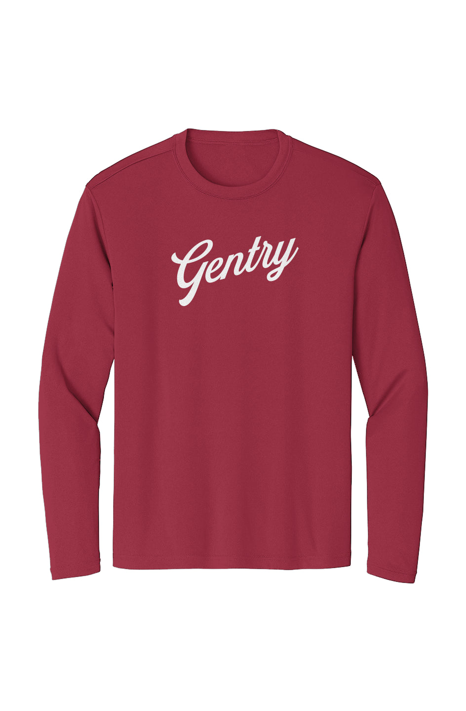 Gentry Academy Script Sport-Tek Adult Long Sleeve Tee