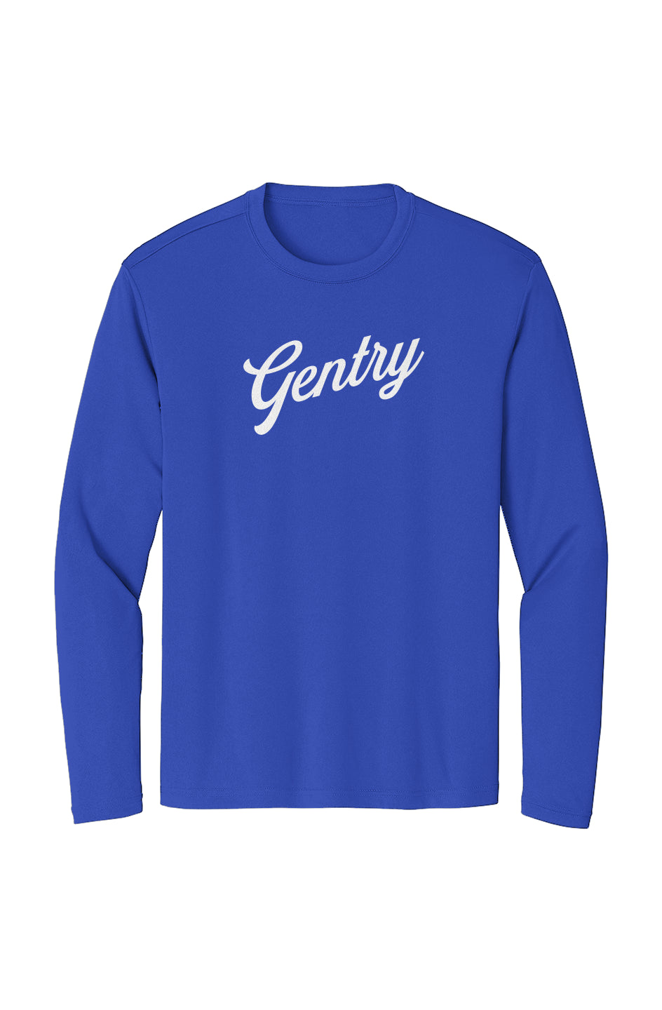 Gentry Academy Script Sport-Tek Adult Long Sleeve Tee