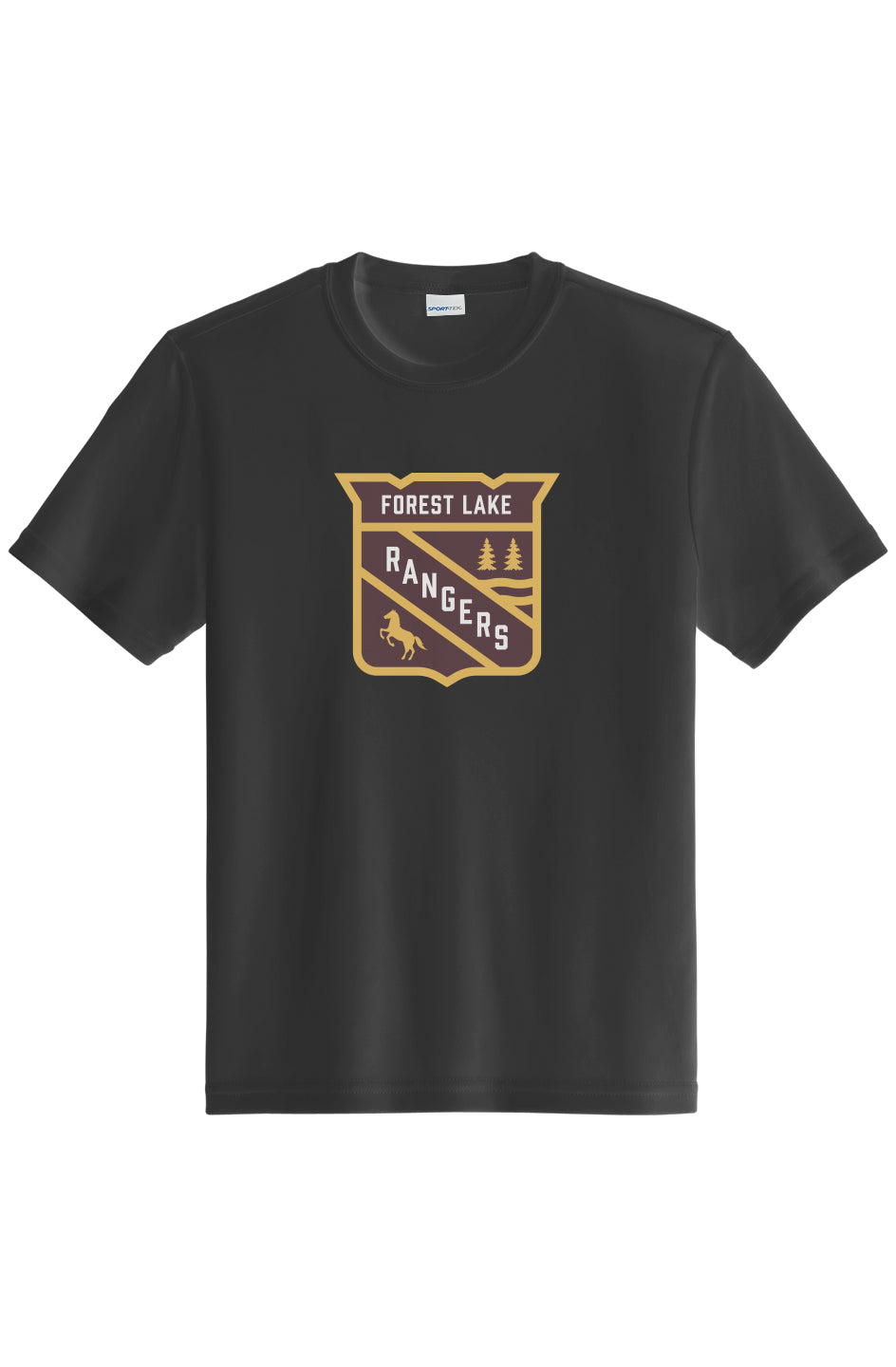 Forest Lake Rangers Shield Youth Sport-Tek Competitor Tee