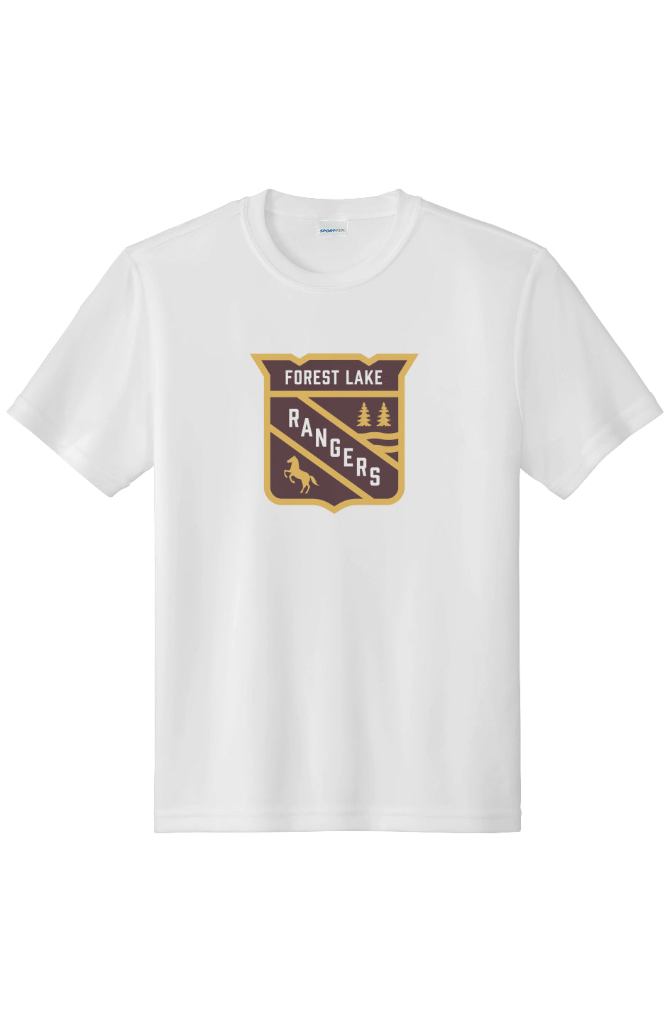 Forest Lake Rangers Shield Youth Sport-Tek Competitor Tee