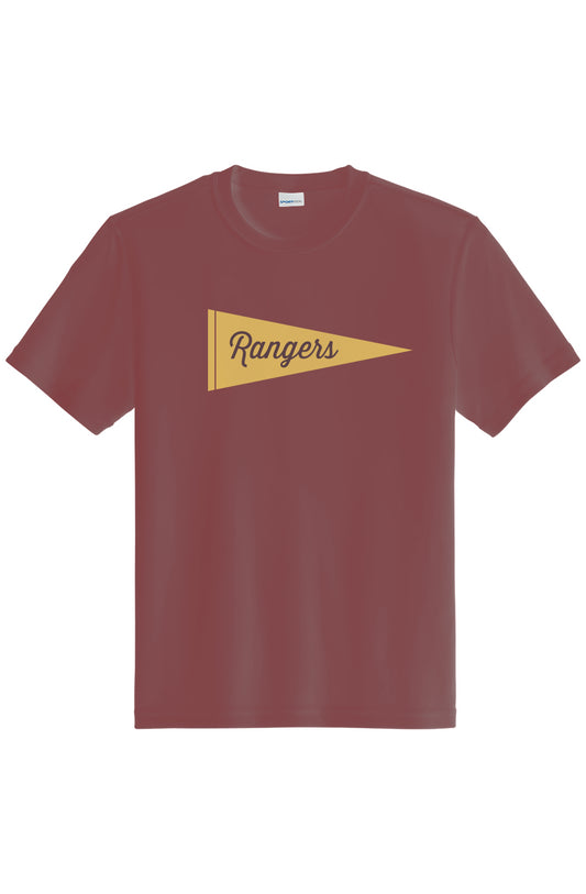 Forest Lake Rangers Pennant Youth Sport-Tek Competitor Tee