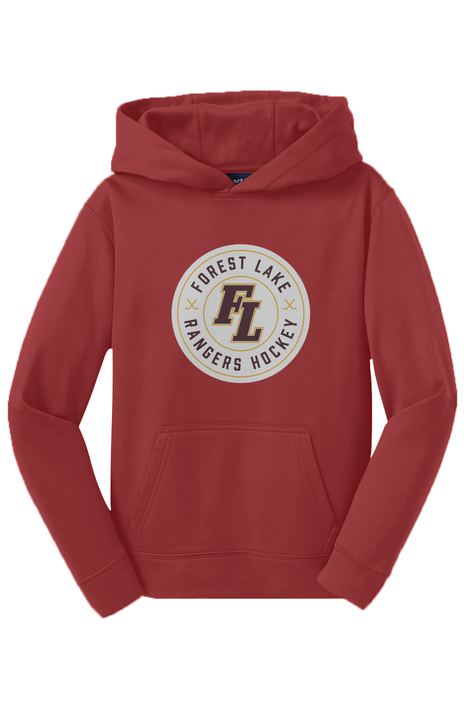 Forest Lake Hockey Youth Sport-Tek Fleece Hooded Pullover
