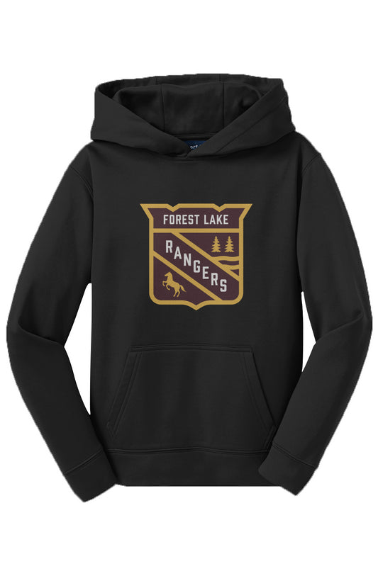 Forest Lake Hockey Youth Sport-Tek Fleece Hooded Pullover