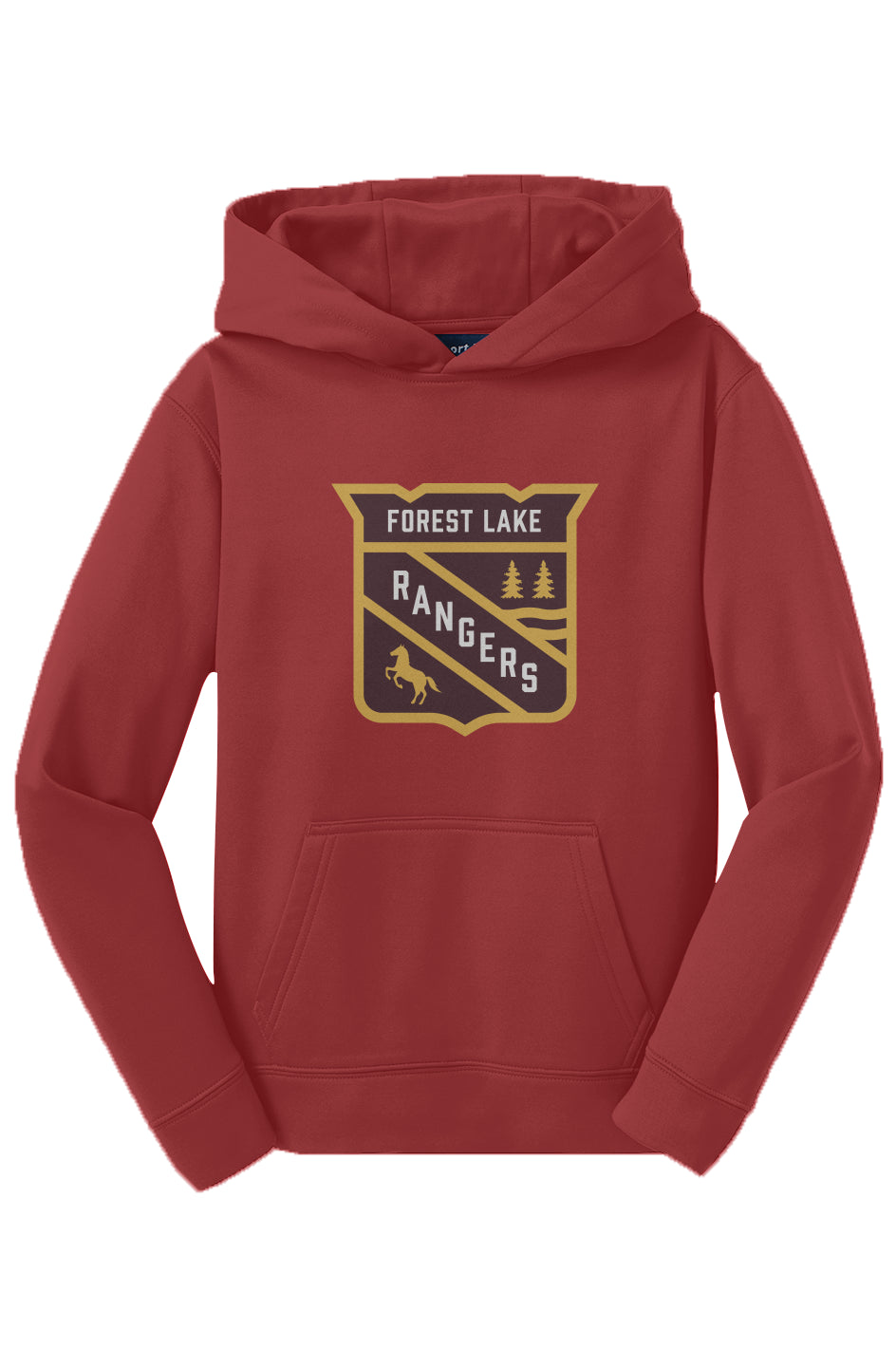 Forest Lake Hockey Youth Sport-Tek Fleece Hooded Pullover