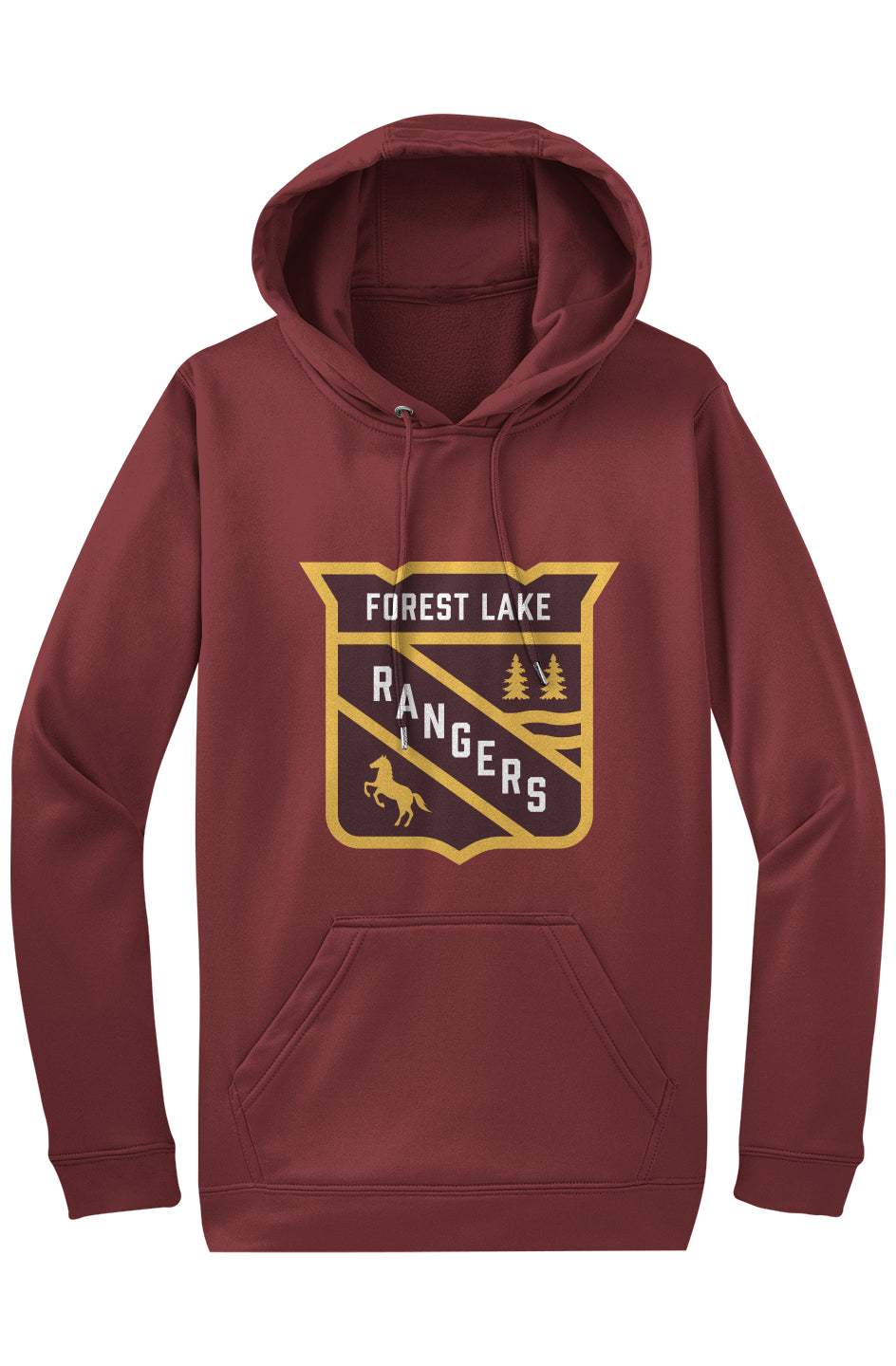 Forest Lake Rangers Adult Sport-Tek Fleece Hoodie