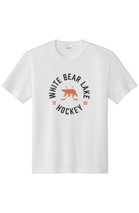 White Bear Lake Hockey '68 Youth Sport-Tek Competitor Tee
