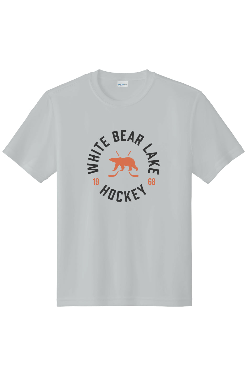 White Bear Lake Hockey '68 Youth Sport-Tek Competitor Tee