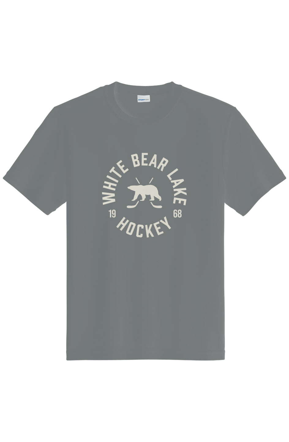 White Bear Lake Hockey '68 Youth Sport-Tek Competitor Tee