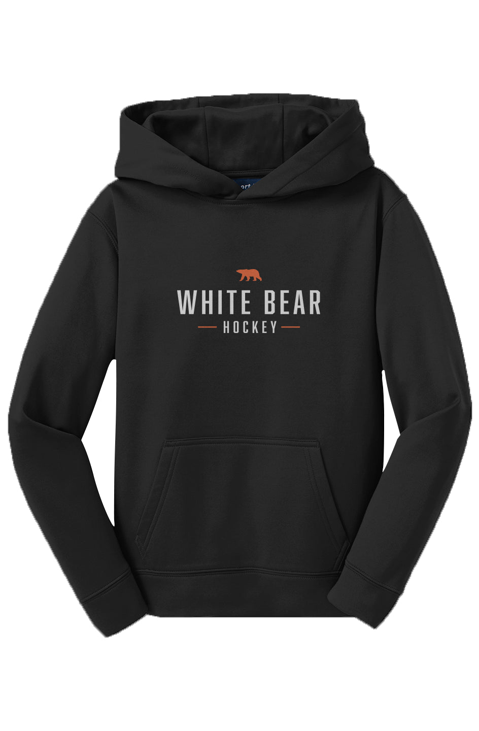 White Bear Lake Hockey Fleece Hooded Pullover