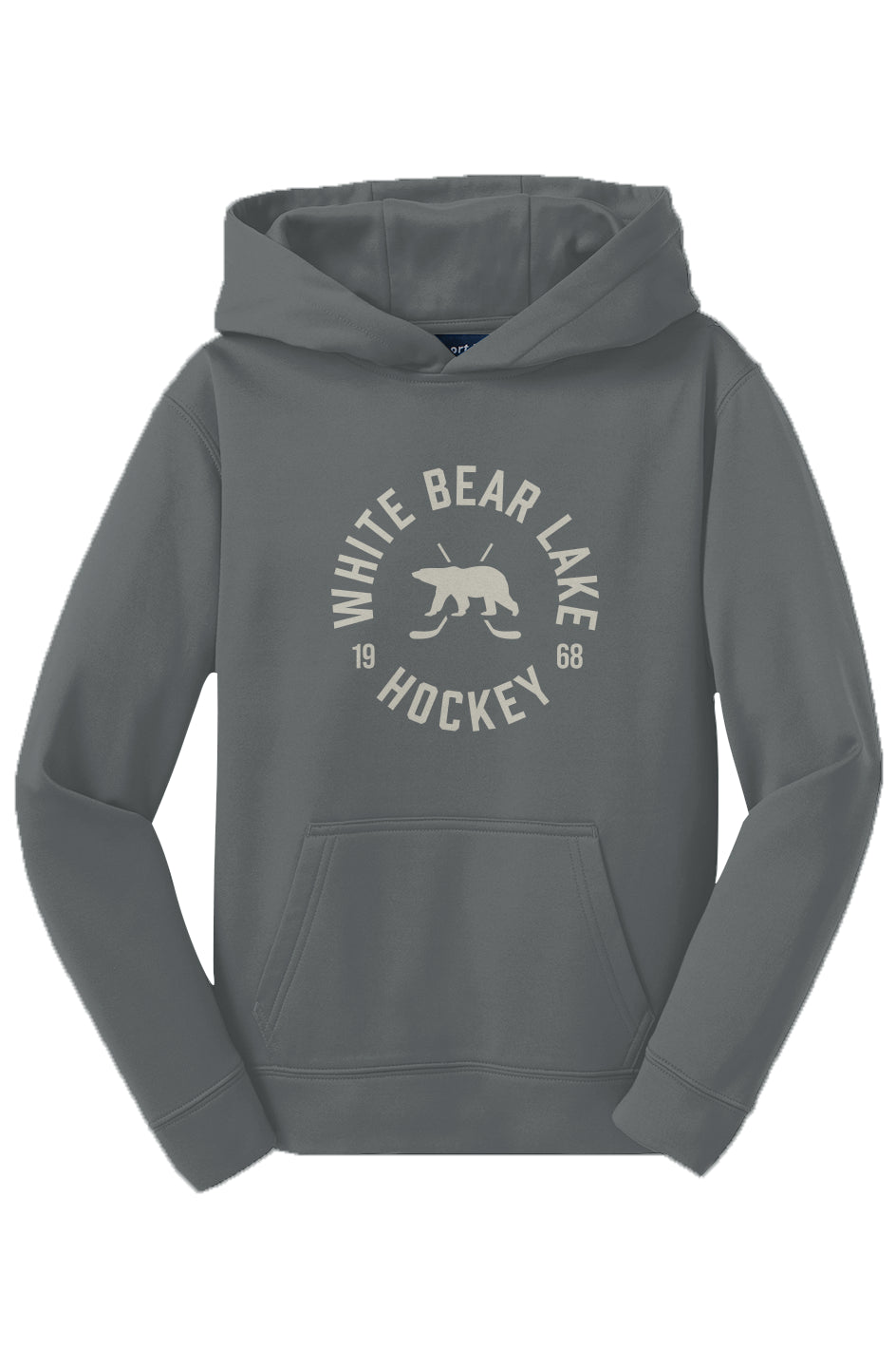 White Bear Lake Hockey Youth Sport-Tek Fleece Hooded Pullover