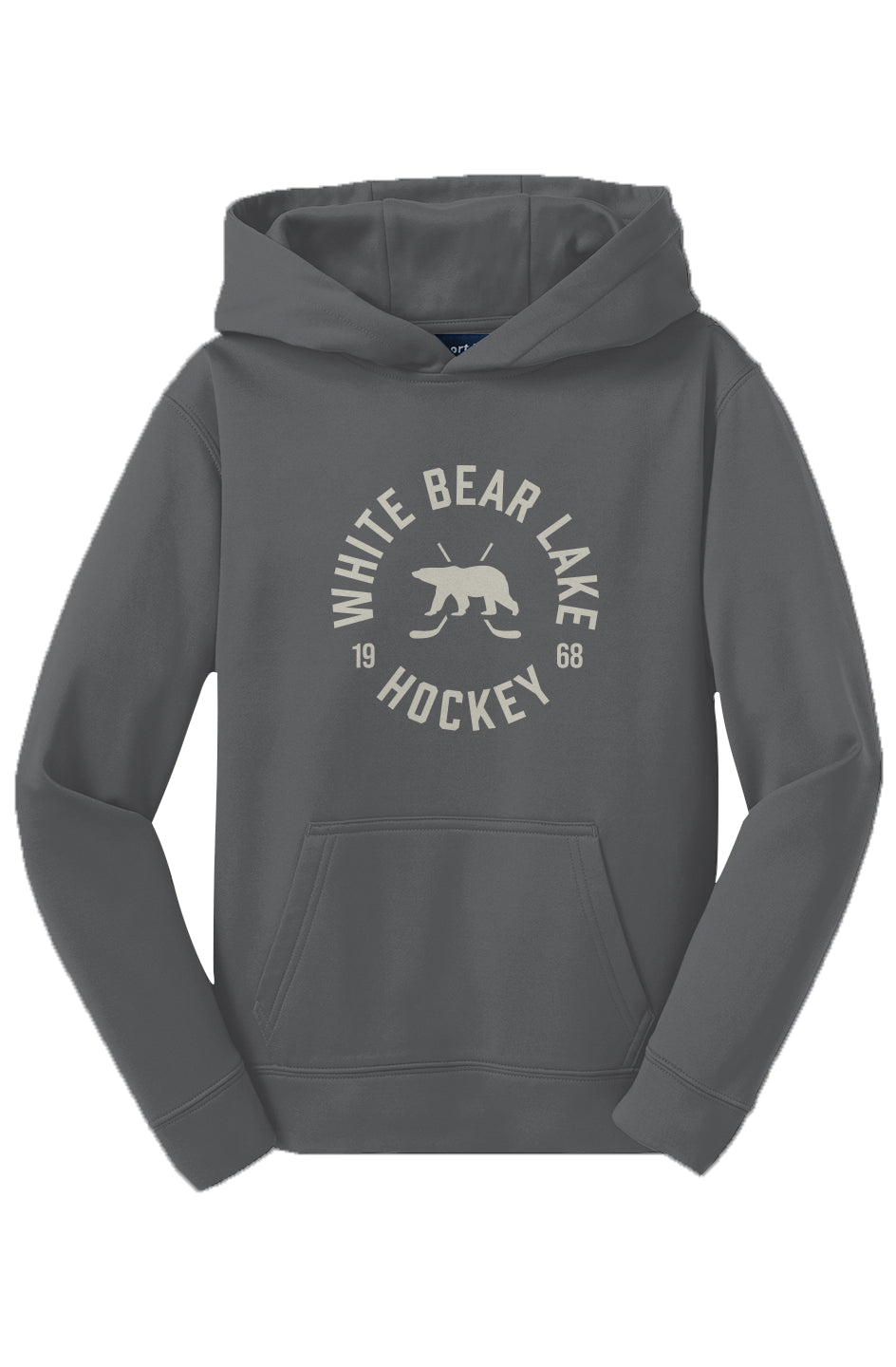 White Bear Lake Hockey Youth Sport-Tek Fleece Hooded Pullover