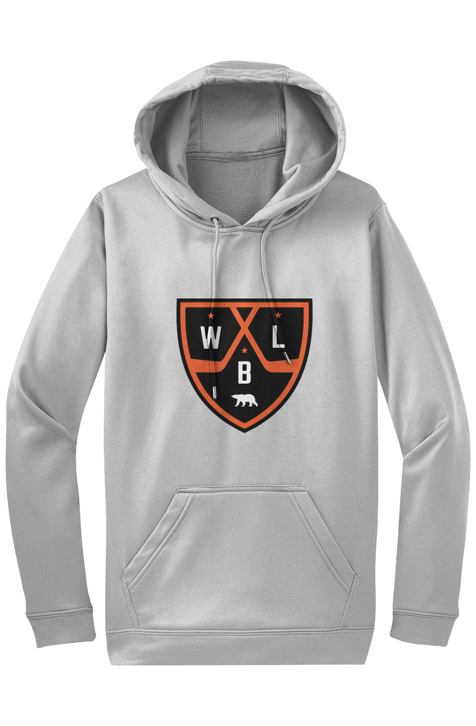 White Bear Lake Hockey Shield Adult Sport-Tek Fleece Hoodie