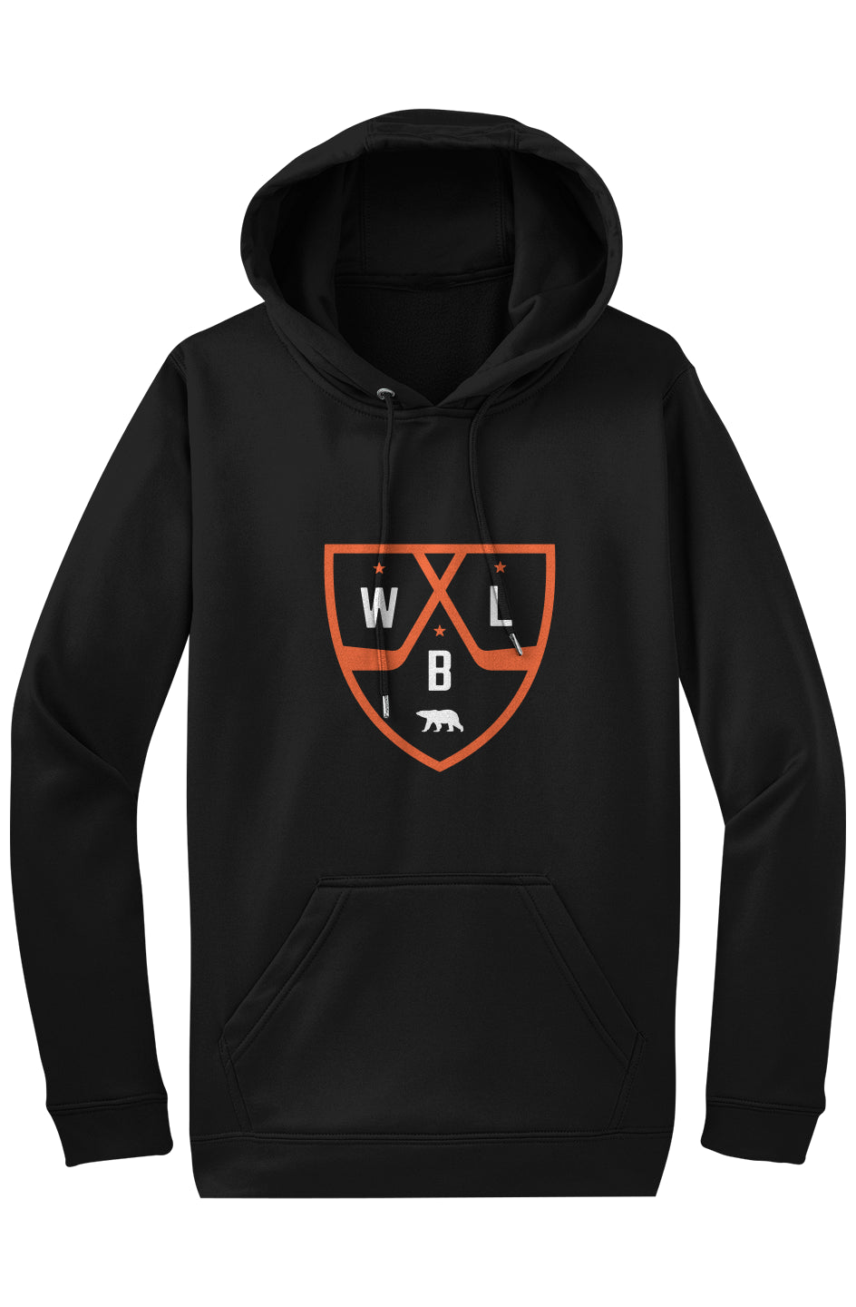 White Bear Lake Hockey Shield Adult Sport-Tek Fleece Hoodie