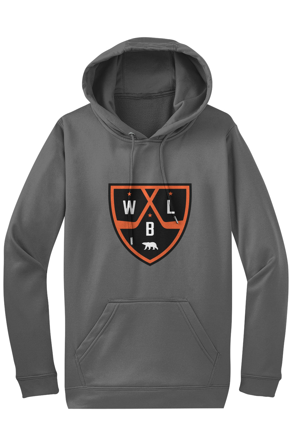 White Bear Lake Hockey Shield Adult Sport-Tek Fleece Hoodie