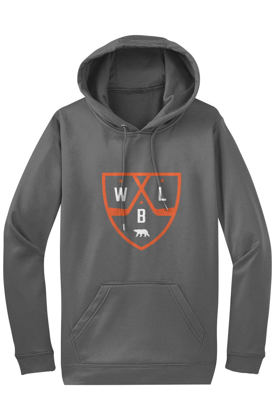 White Bear Lake Bear Hockey Shield Rev2 Adult Sport-Tek Fleece Hoodie