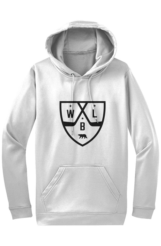 White Bear Lake Hockey Shield RevOne Adult Sport-Tek Fleece Hoodie