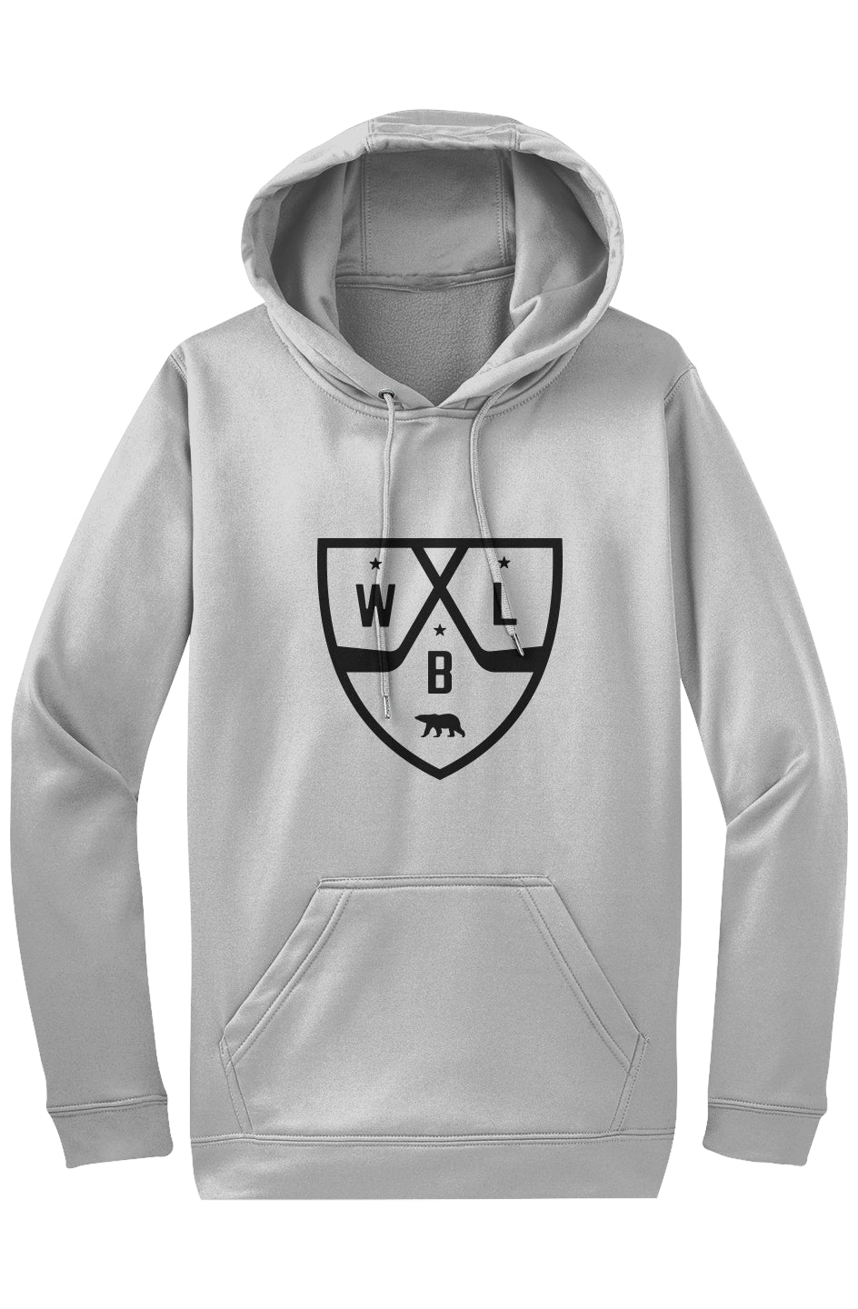 White Bear Lake Hockey Shield RevOne Adult Sport-Tek Fleece Hoodie