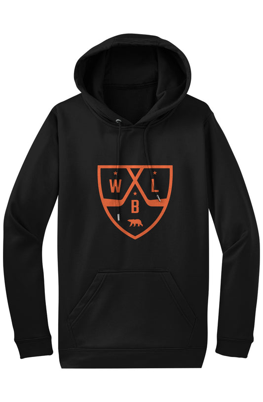 White Bear Lake Hockey Shield RevOne Adult Sport-Tek Fleece Hoodie