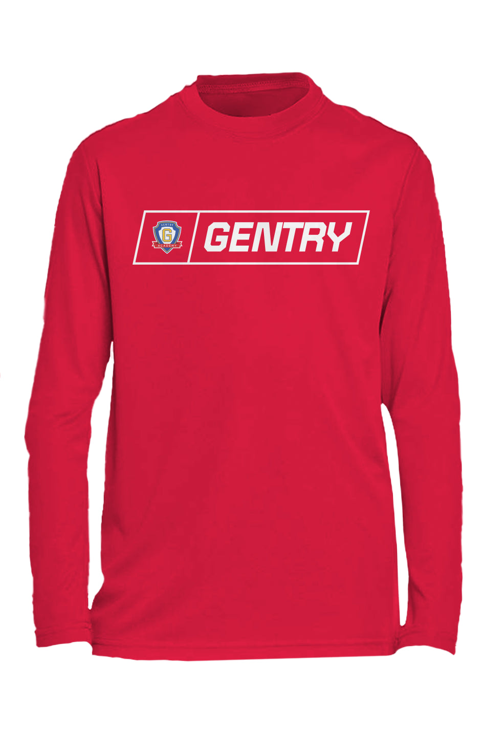 Gentry Academy Youth Zone Performance Long Sleeve Tee