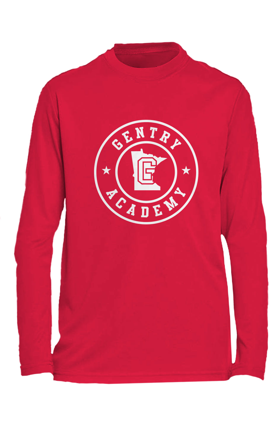 Gentry Academy Youth Zone Performance Long Sleeve Tee