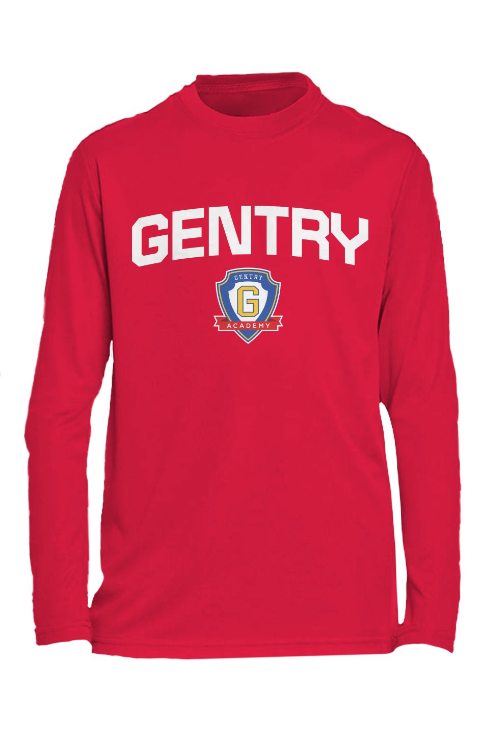 Gentry Academy Youth Zone Performance Long Sleeve Tee