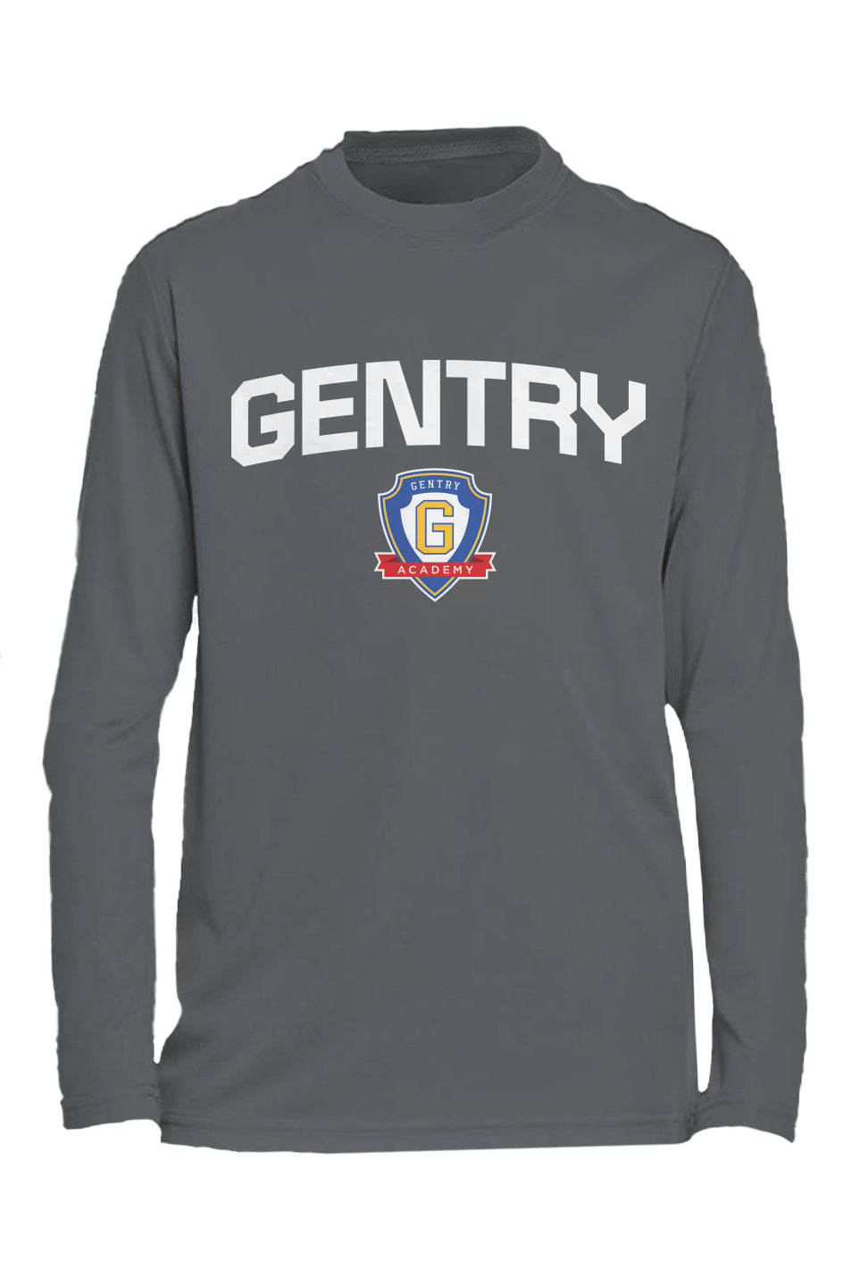 Gentry Academy Youth Zone Performance Long Sleeve Tee