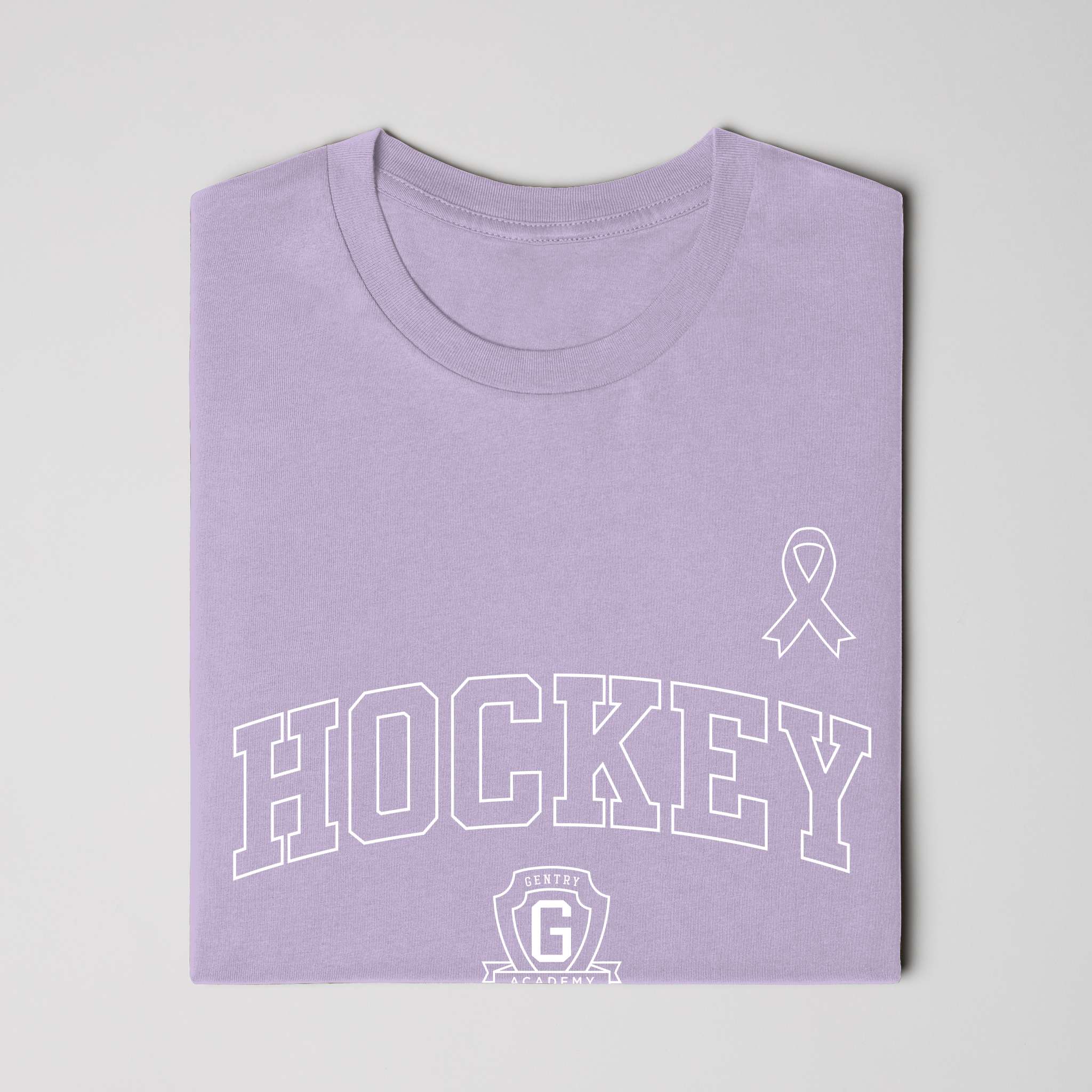 Gentry Academy Hockey Cancer Night Tee