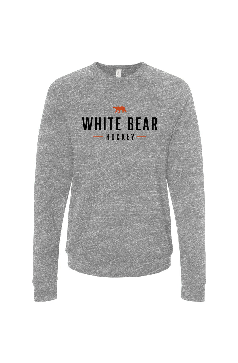 White Bear Hockey Fleece Crewneck Sweatshirt