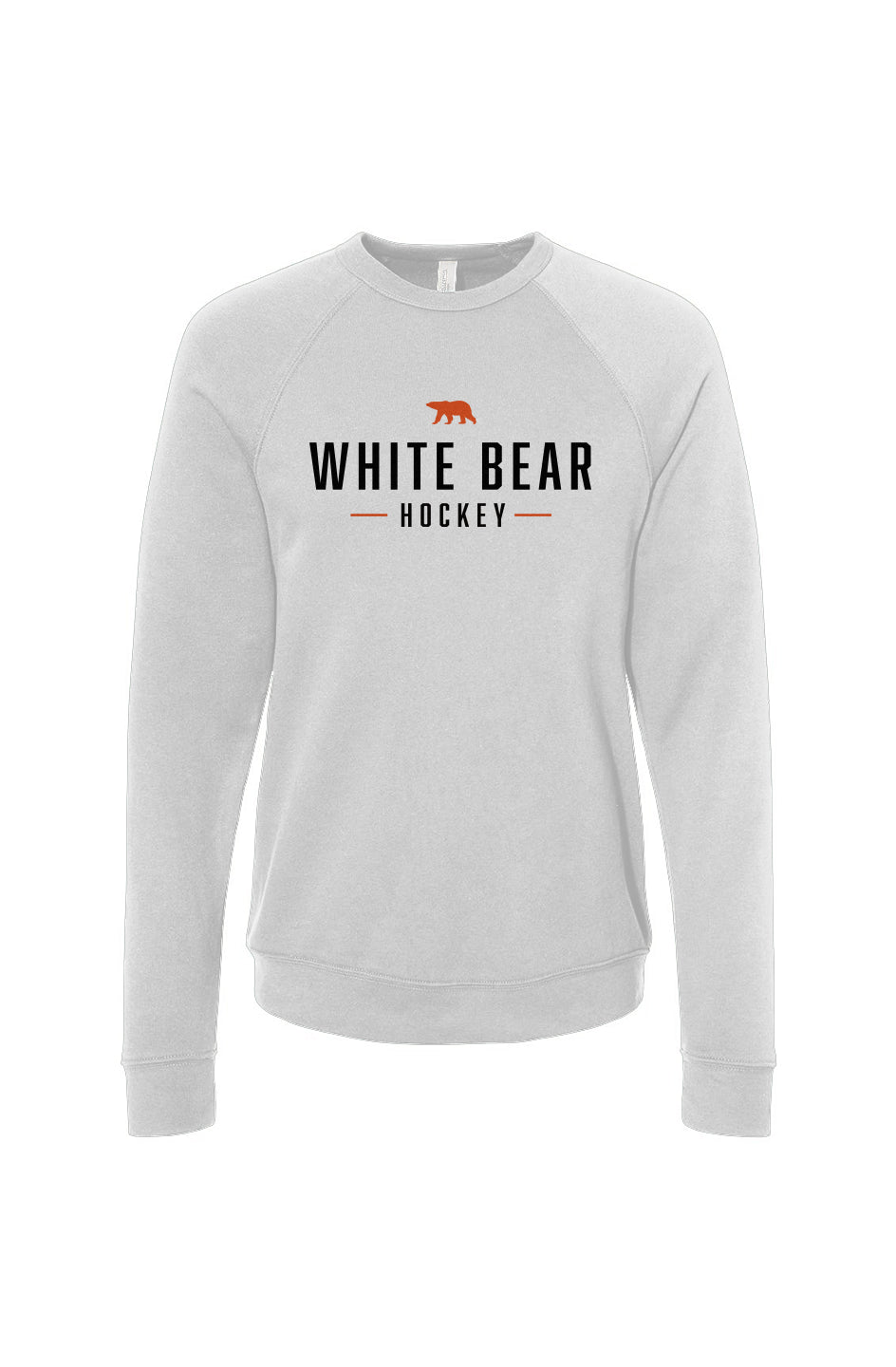 White Bear Hockey Fleece Crewneck Sweatshirt