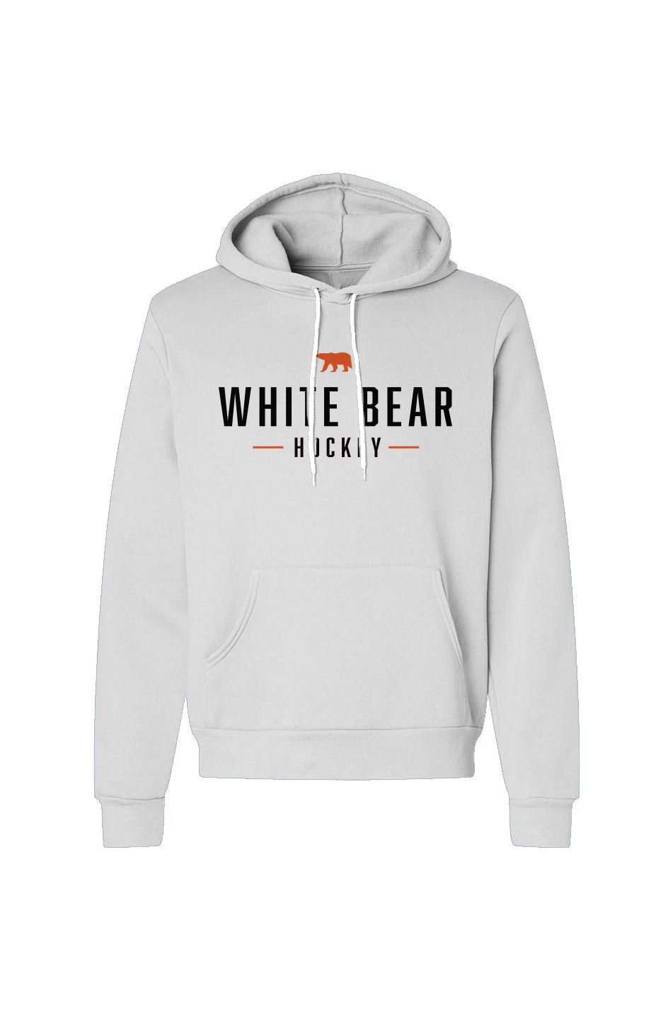 White Bear Hockey Pullover Hoodie