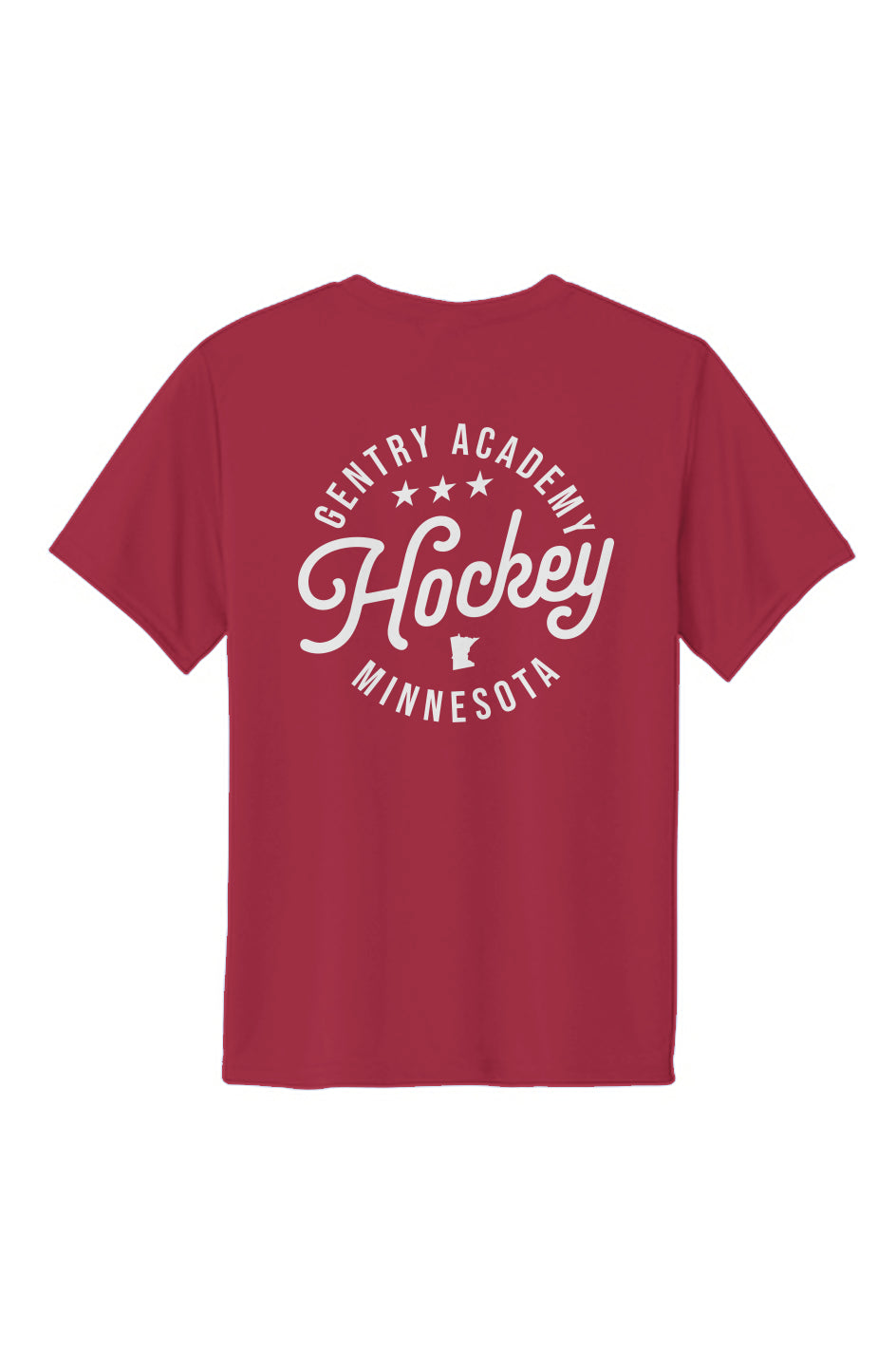 Gentry Academy Girls Hockey Radial Youth Performance Tee