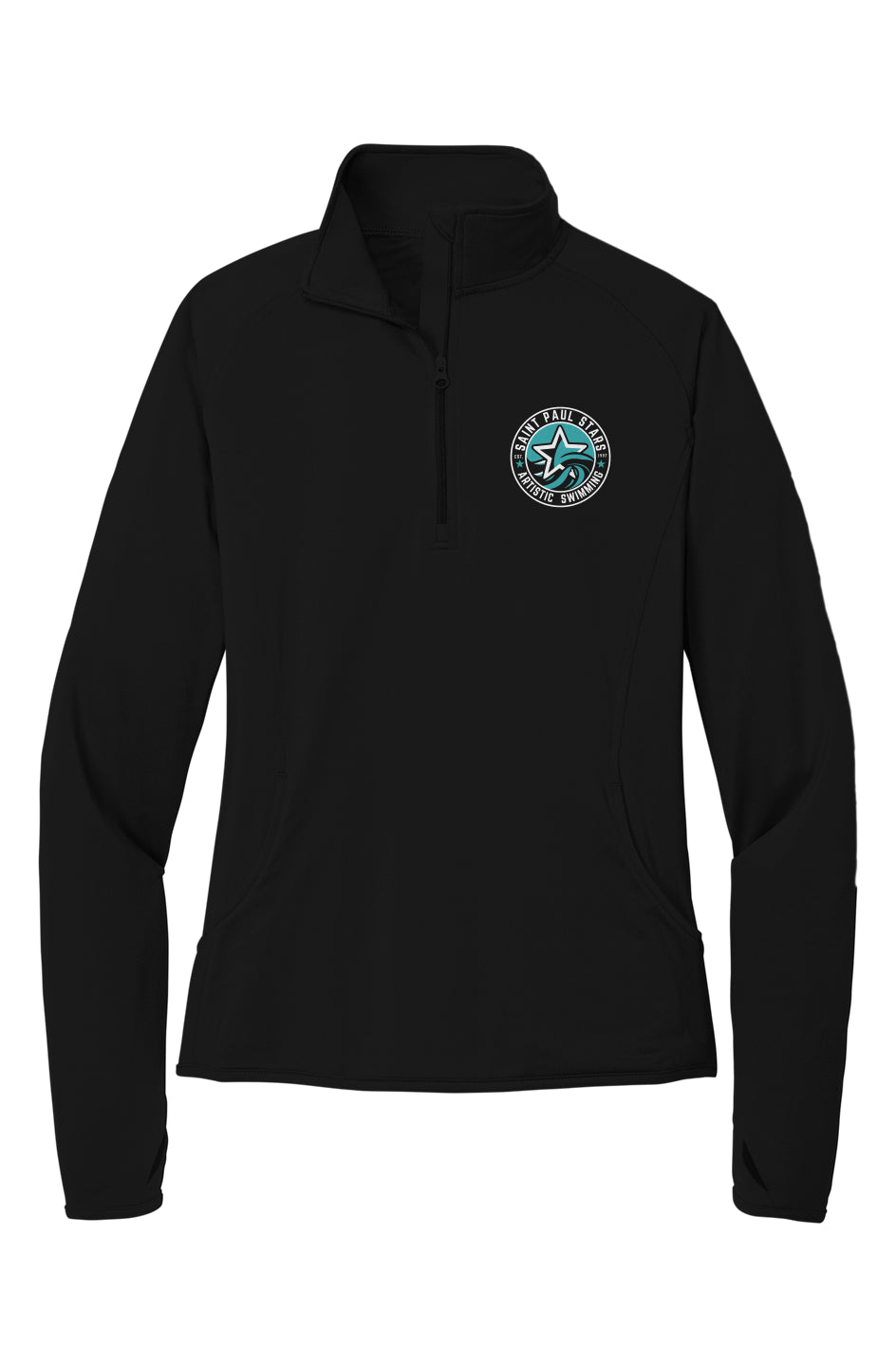 St. Paul Stars Women's Sport Wick 1/4 Zip Pullover