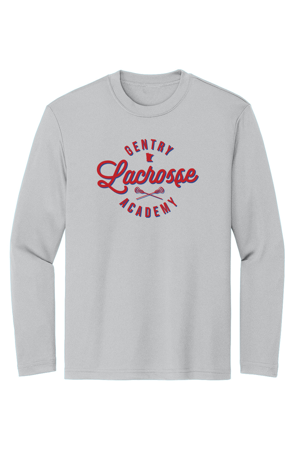 Gentry Academy Lacrosse Sport-Tek Youth Long Sleeve Tee